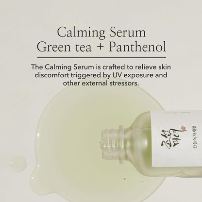 [BeautyOfJoseon] Calming Serum : Green tea + Panthenol 30ml