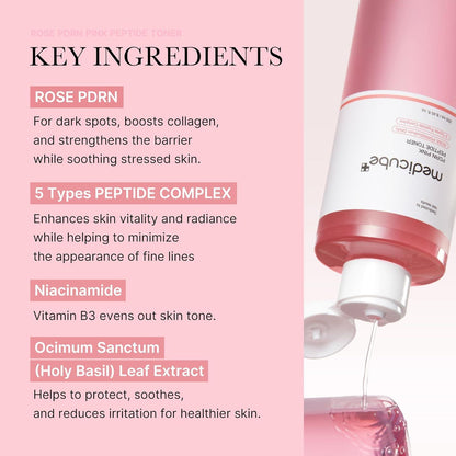 [Medicube] PDRN Pink Cica Soothing Toner 250ml