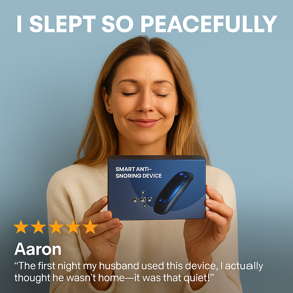 Breevia™| Smart Anti-Snoring Devicee
