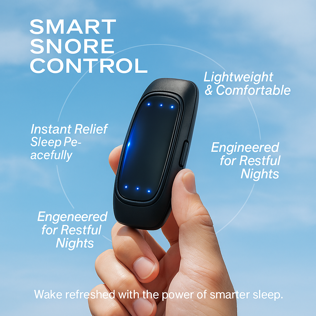 Breevia™| Smart Anti-Snoring Devicee