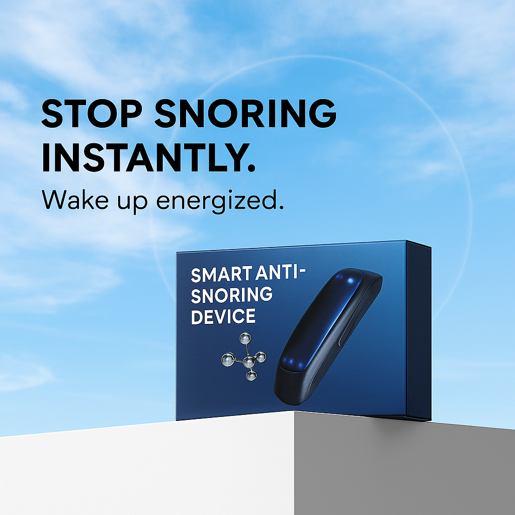 Breevia™| Smart Anti-Snoring Devicee