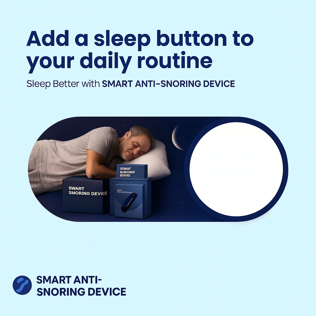 Breevia™| Smart Anti-Snoring Devicee