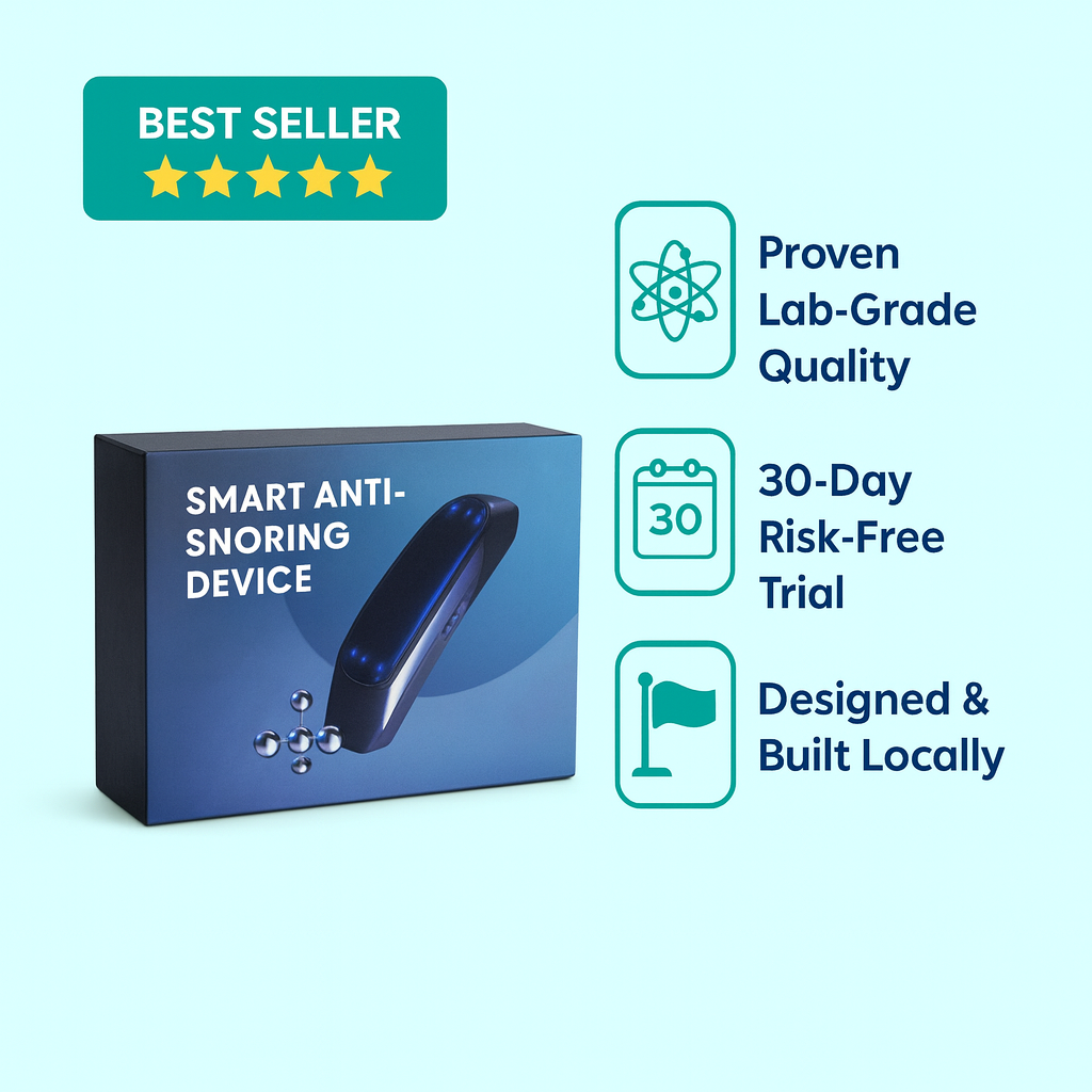 Breevia™| Smart Anti-Snoring Devicee